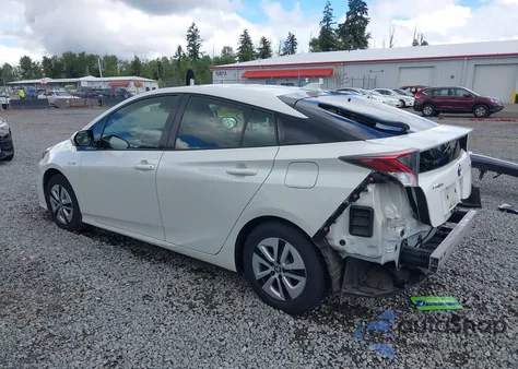2017 Toyota Prius Three from USA, damaged, VIN JTDKARFUXH3039466